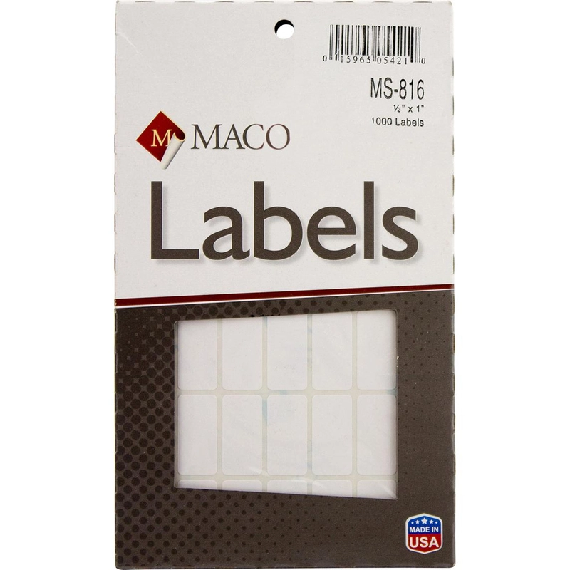Color Coding Labels - 768 Labels .25 in ( 6.35 mm )