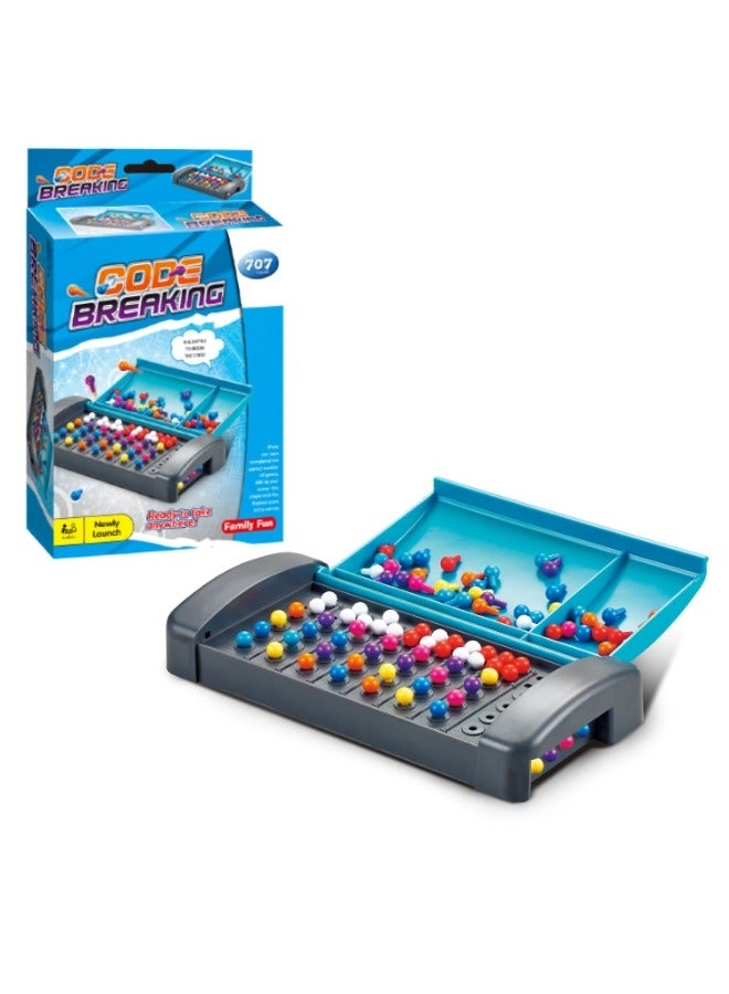 707 Games Logic Reasoning Codebreaking Educational Toy - Adjustable Difficulty Portable Travel