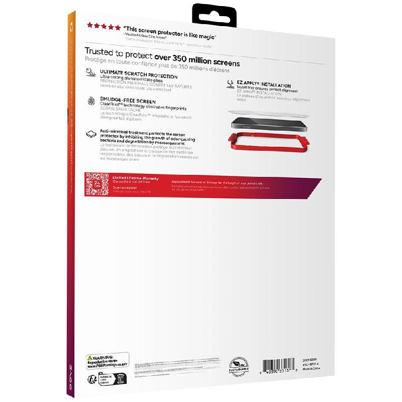 Clear Tempered Glass for iPad Air 13 M2