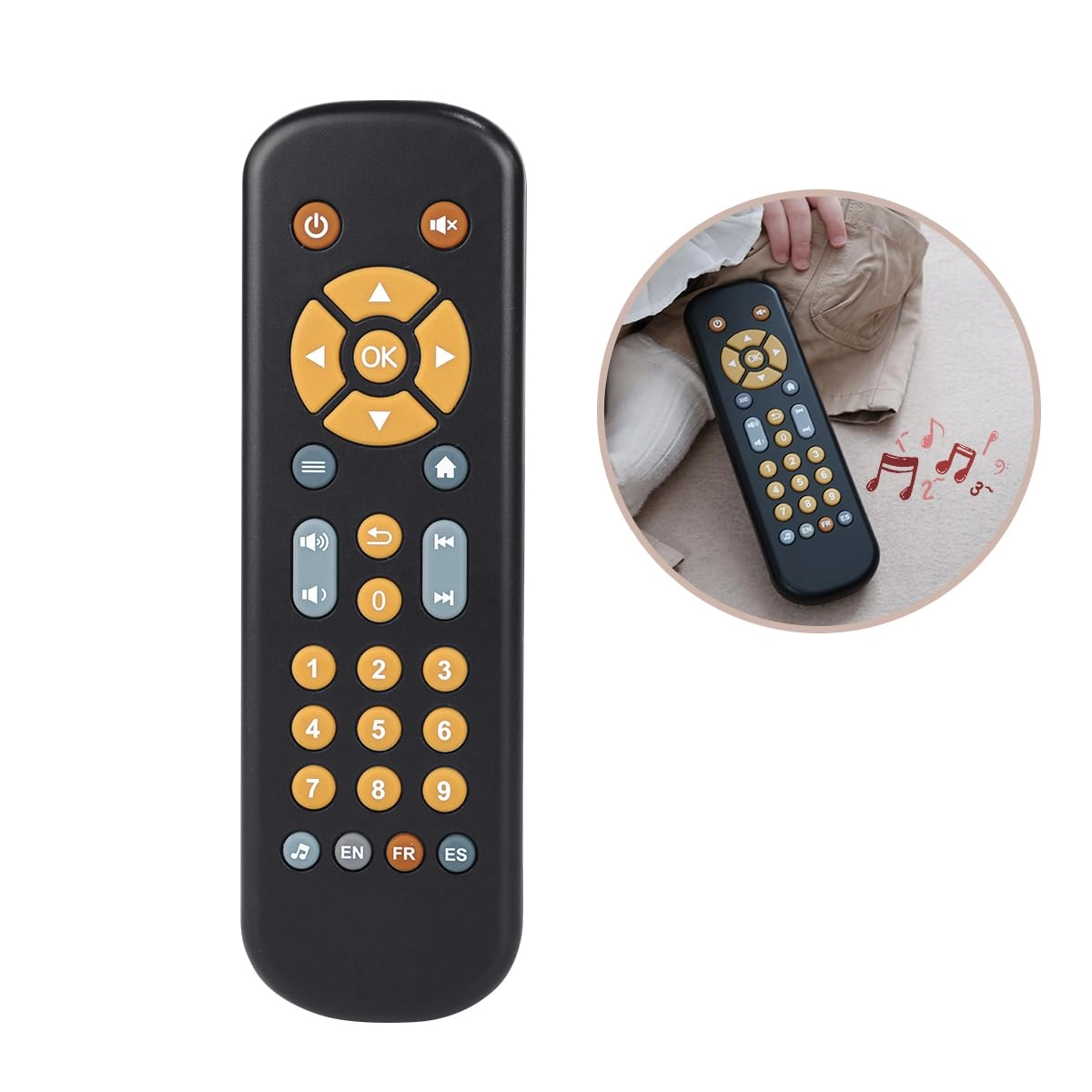 nueplay Realistic Learning Controller tv remote toy - 1-3 years+