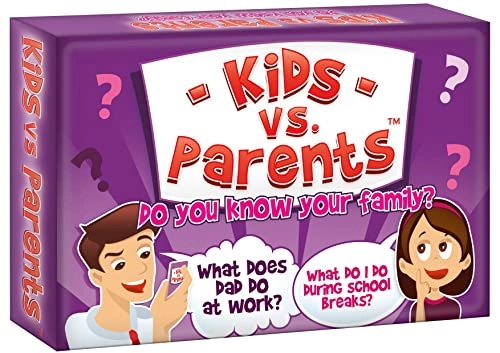 Kids vs Parents Charades - 6 years and up 54 cards