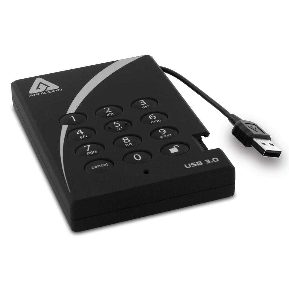Aegis Padlock 3.0 - RPM-5400 2TB HDD