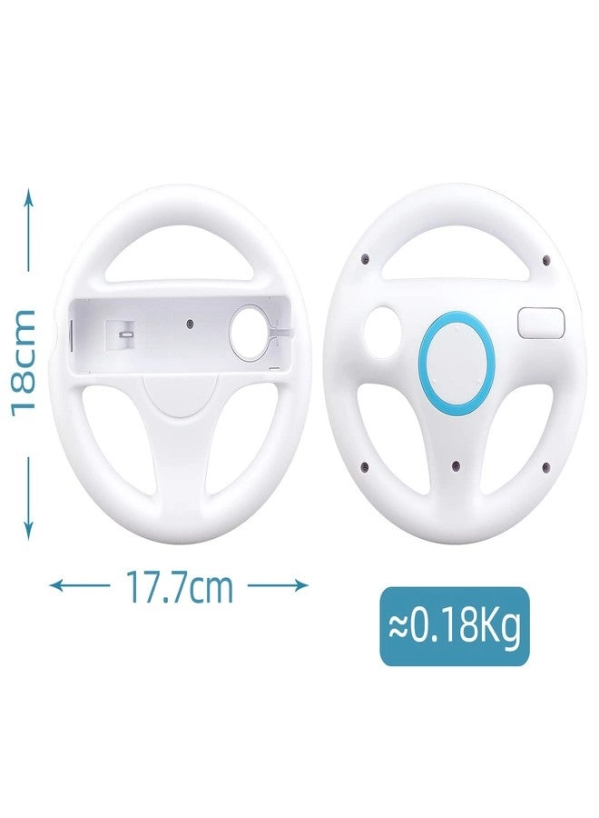 Kart Racing Games Steering Wheel - Black Nintendo Wii