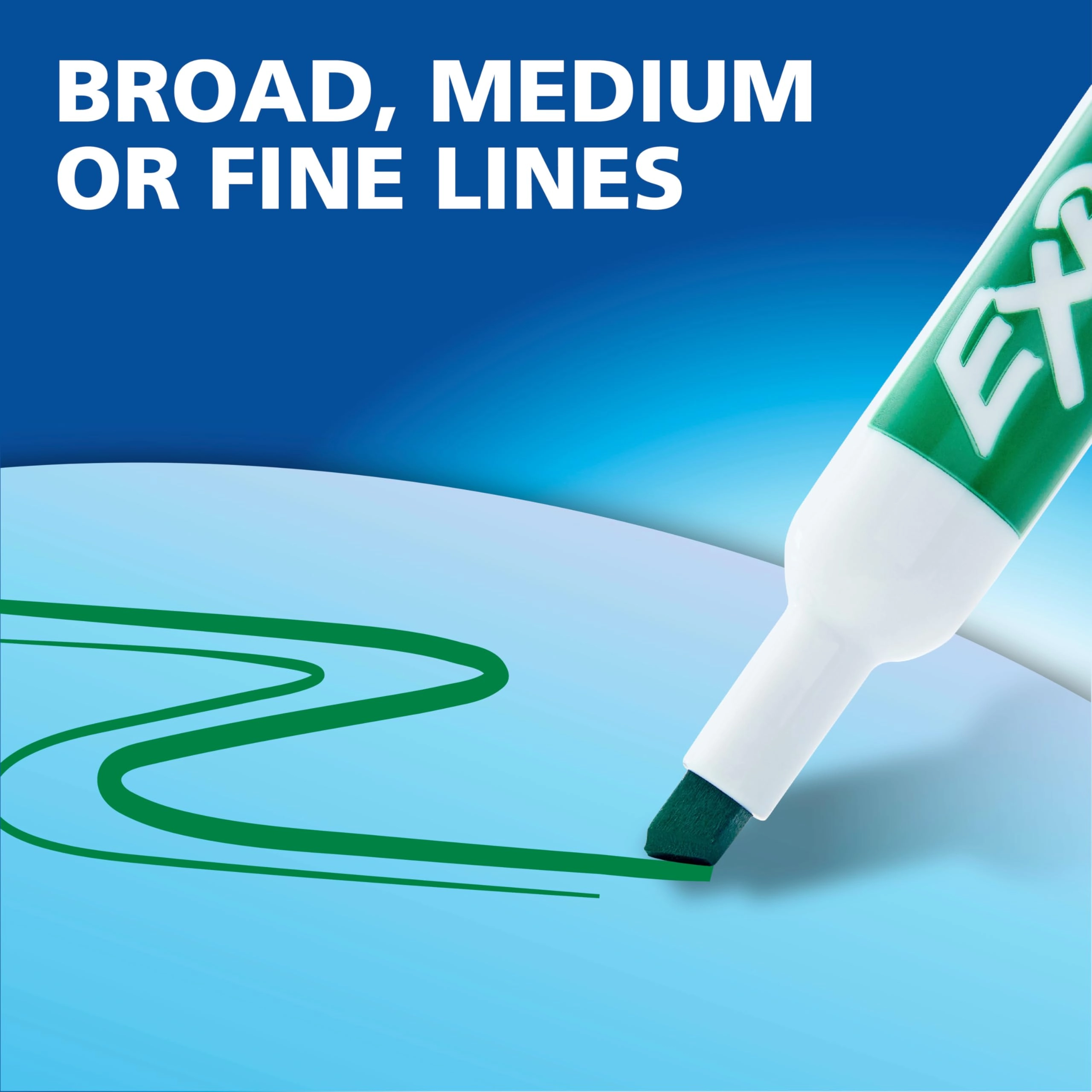Low Odor Dry Erase Marker Set - Assorted Chisel