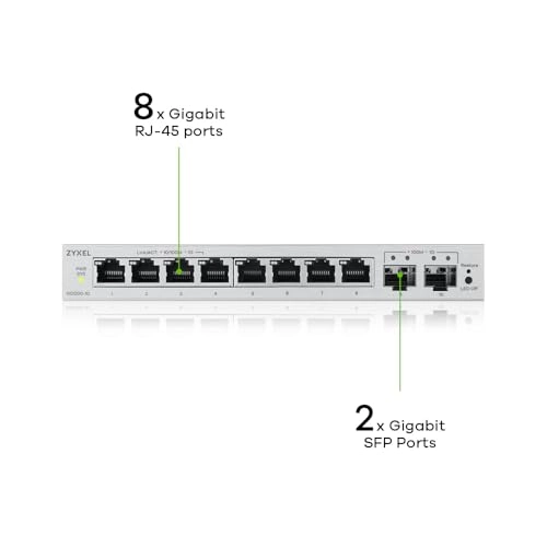 GS1200-10V3 - 8-ports