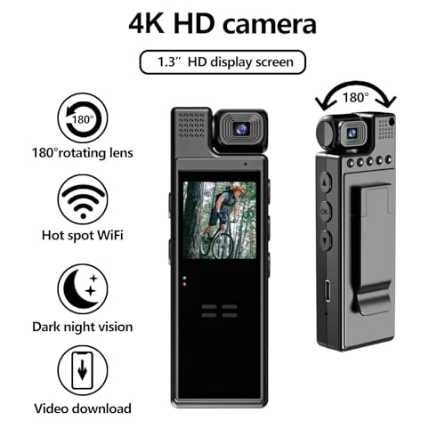4K Mini Body Camera