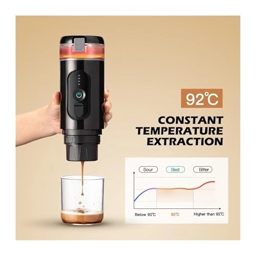 Portable Coffee Maker - 100 Milliliters القهوة المطحونة