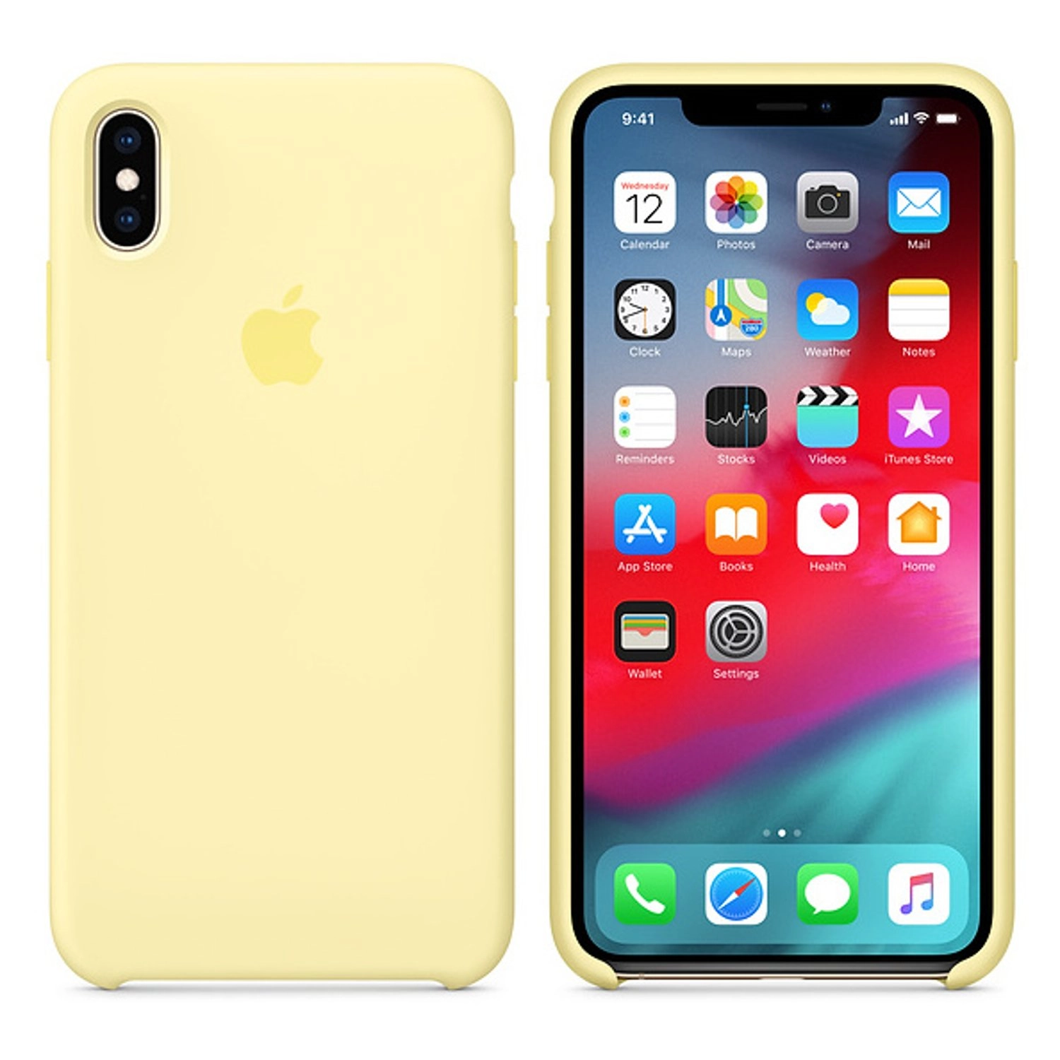 Silicone Case Back Case for iPhone XS
