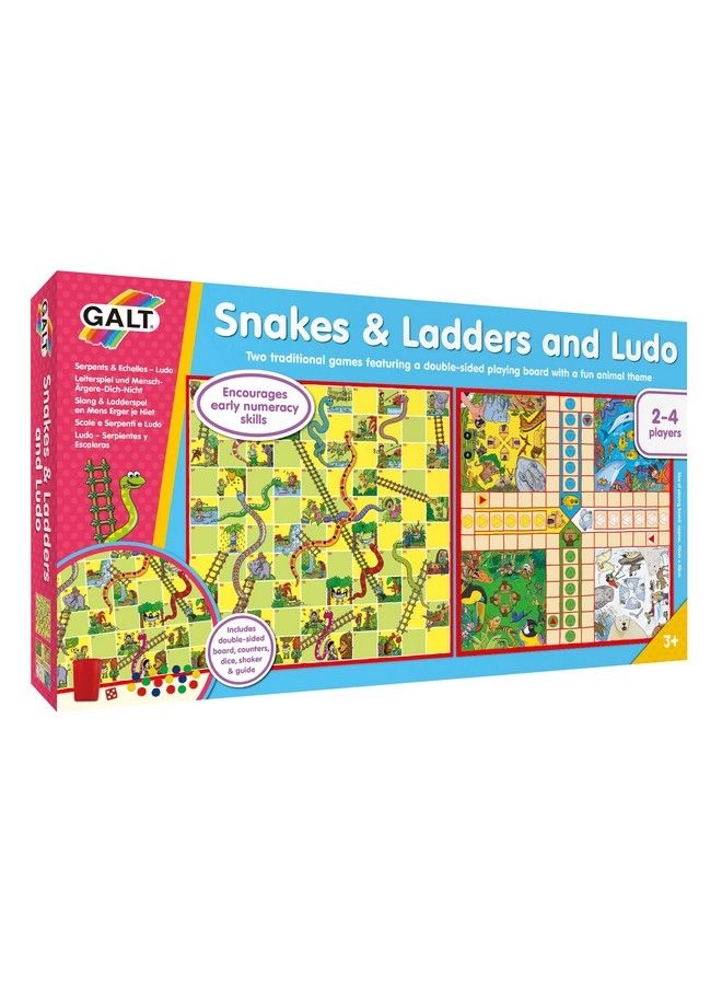 GALT Snakes & Ladders And Ludo Classic - Family
