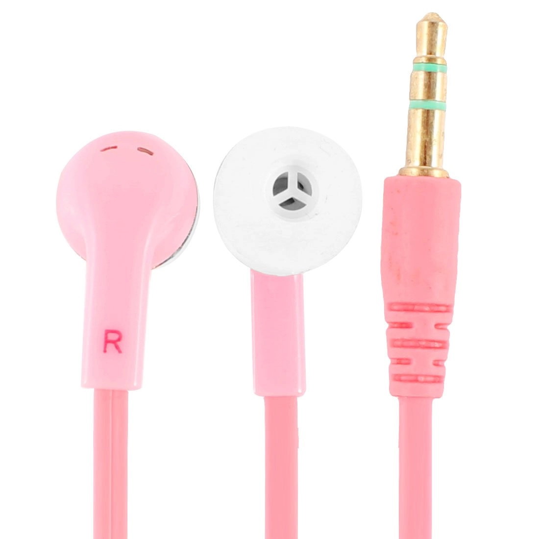 Ruilogod Universal Flat Type Cable In Ear Wired Earbud