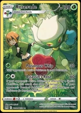 Pokémon Roserade TG02/TG30 - 32pcs