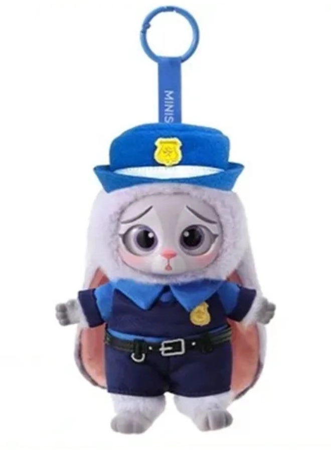 Zootopia Series Blind Box - Vinyl Plush Pendant Keychain