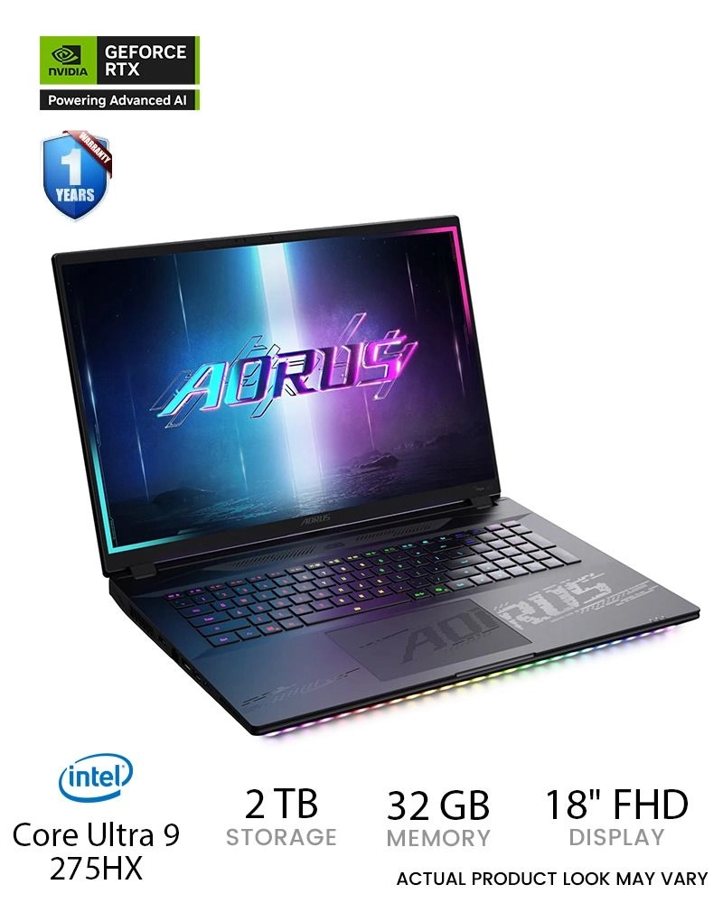 AORUS MASTER 18 BYH - 18'' Core Ultra 9 275HX 32GB DDR5 2TB SSD