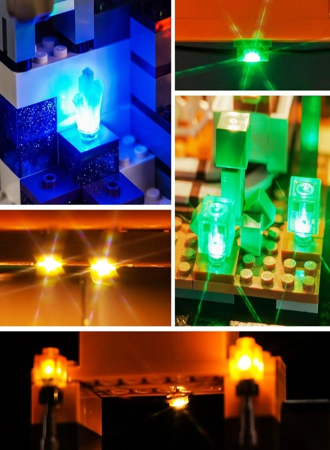 LED Lighting Compatible with Lego The Badlands Mineshaft 21263, Light Kit Compatible with Lego 21263, Giving Light to Model, NOT Included The Model Set（Standard Version）