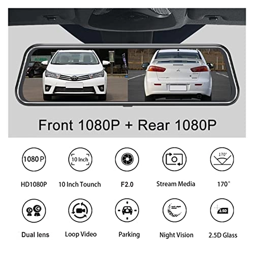 Dash Cam Mirror - HD1080P