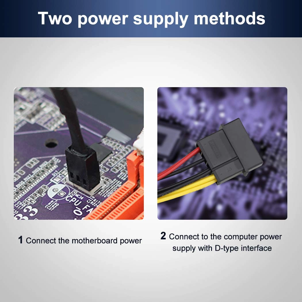 Brushless Exhaust Fan - 2 PCS 92mm
