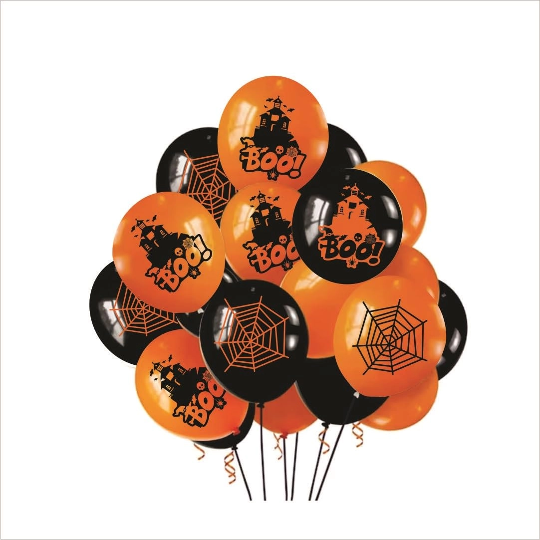 hk balloons Happy Halloween Balloons - 50Pcs Halloween