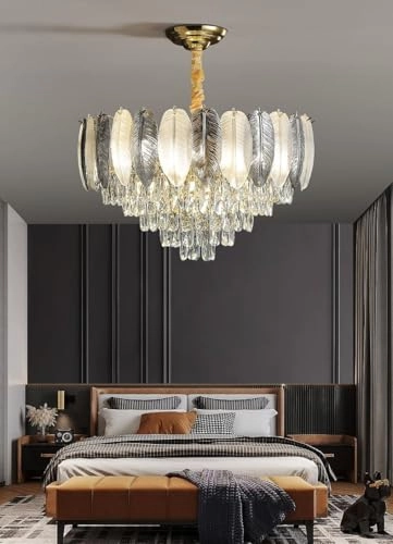 Crystal Chandelier - White Warm White Natural White