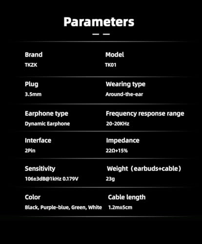 TKZK TK01 Wired Earbud