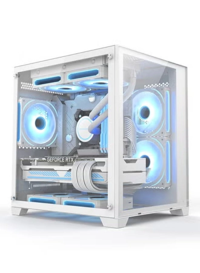 AROAQ X1 - Tempered Glass Side-Through m-atx