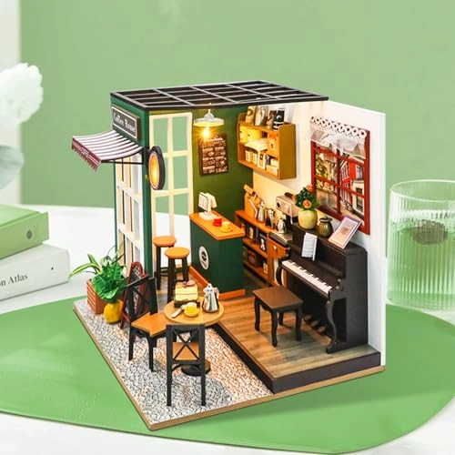 Miniature Dollhouse Kit - Paper Green