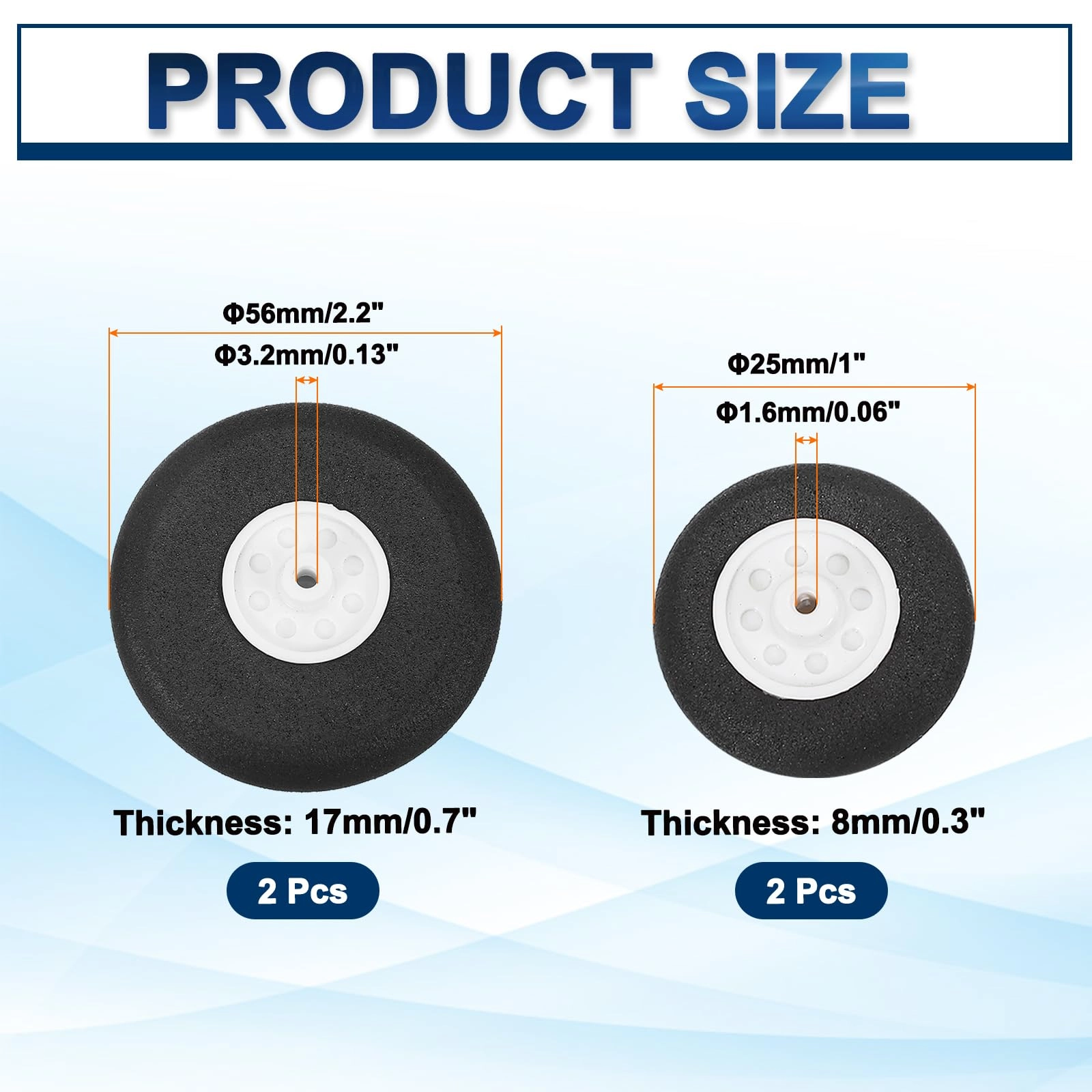 RC Airplane Wheels