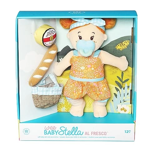 Peach Al Fresco Soft Baby Doll - 12" Polyester Ages 12+