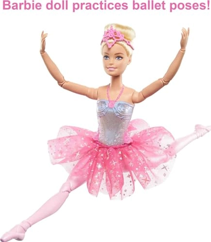 Dreamtopia Twinkle Lights Ballerina Doll - Light-Up Blonde Tiara