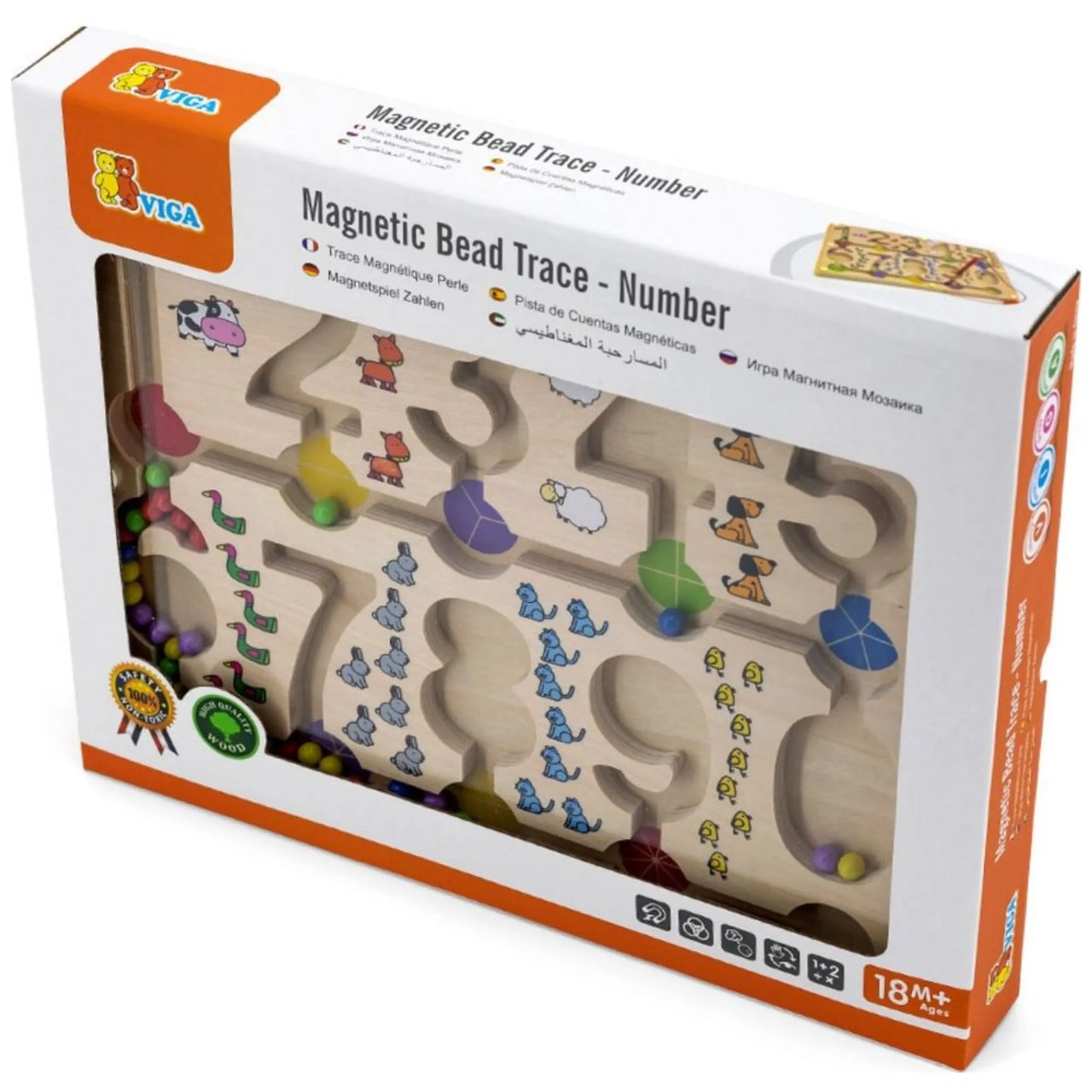 Magnetic Bead Trace - 3 +