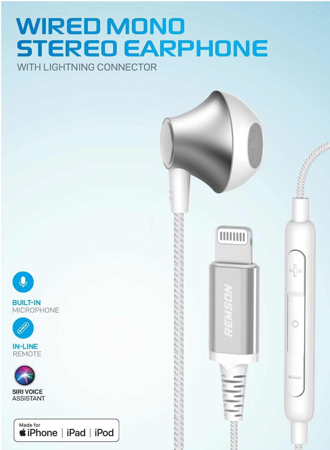 Wired Mono Stereo Earphone