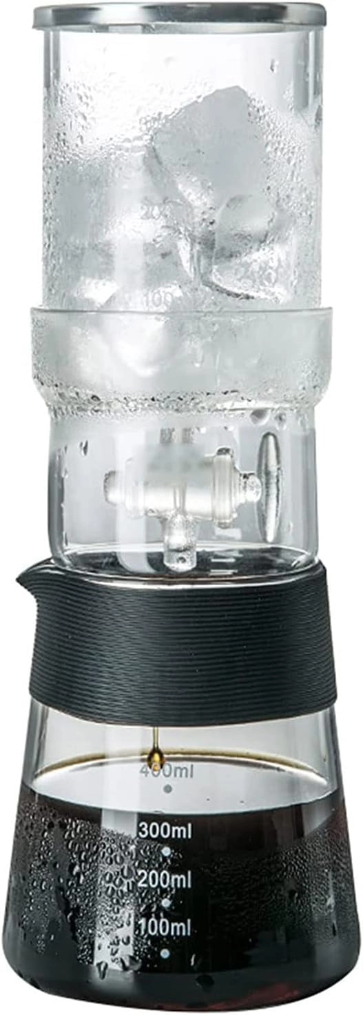 oiakus Ice drip coffee pot - 400ML Adjustable Rate Dripper
