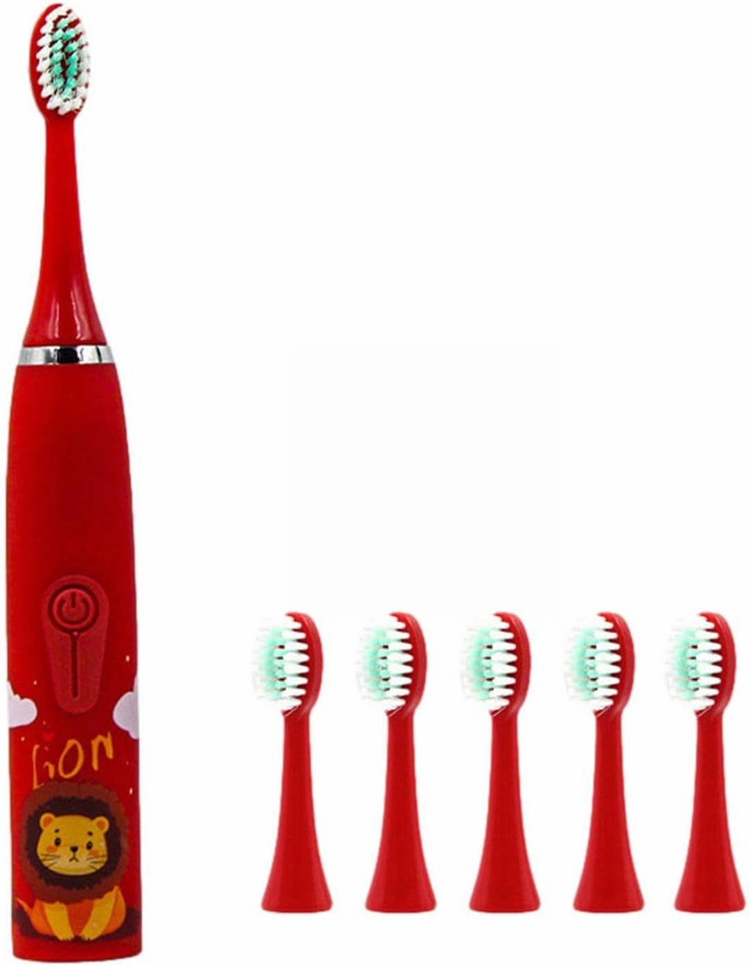 klarako Electric Toothbrushes - 3 Modes 6 Replacement Brush Heads USB Charging