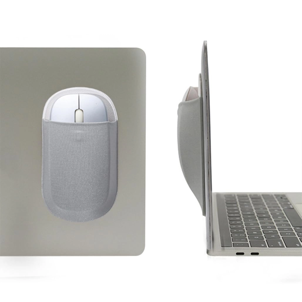 Stick-On Laptop Mouse Holder