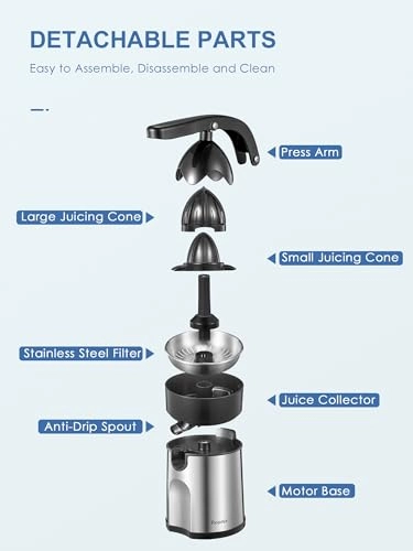 Electric Citrus Juicer Squeezer - 85W