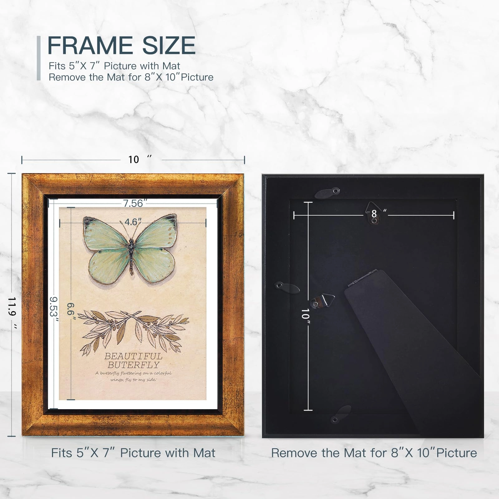 Picture Frames - 8 x 10 inch Bundle