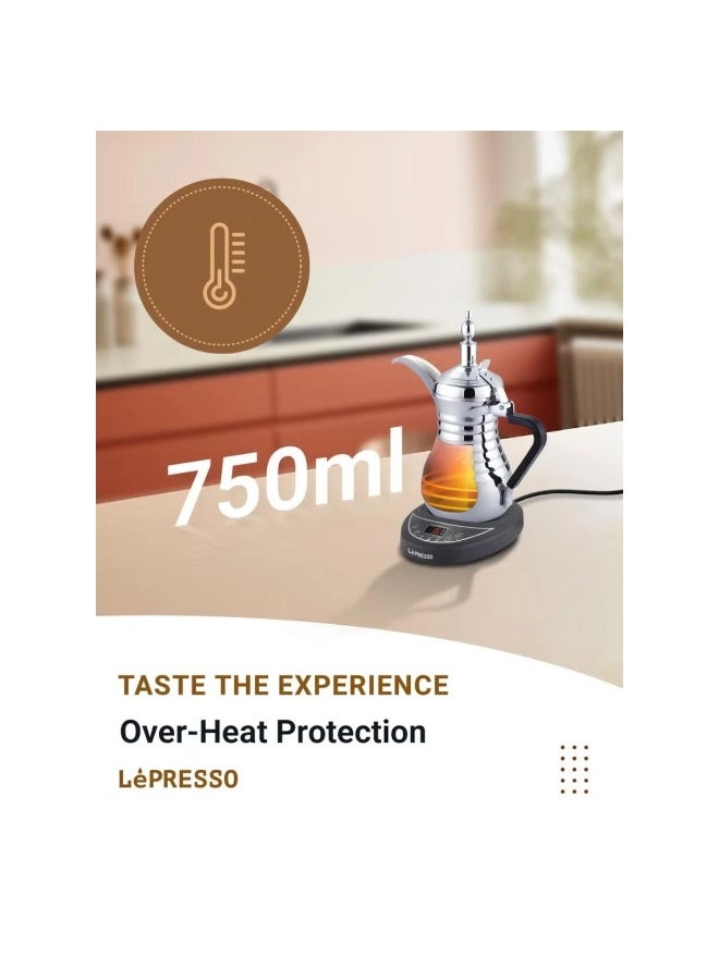 Electric Arabic Coffee Maker - 800W 0.75L