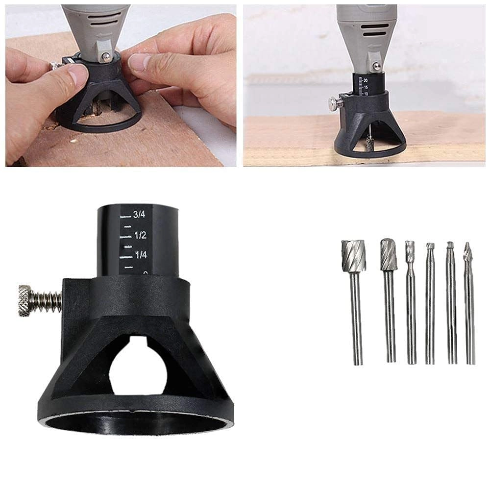 Locator + Router Bits - 6 Pieces