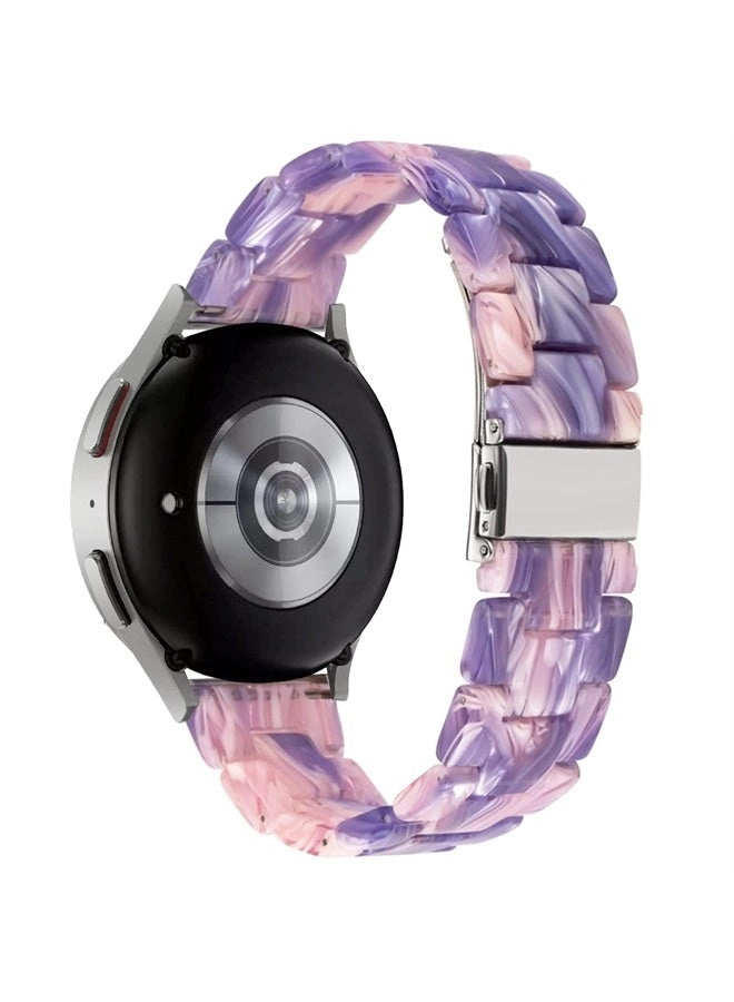 Resin Replacement Strap - 20mm Purple pink