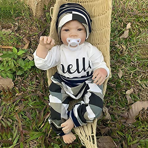 Rebirth Baby Doll - 20 Inch Vinyl Cotton Body Blue Eyes