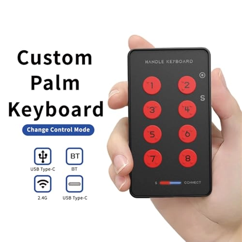 Custom Palm Keyboard - USB+Bluetooth