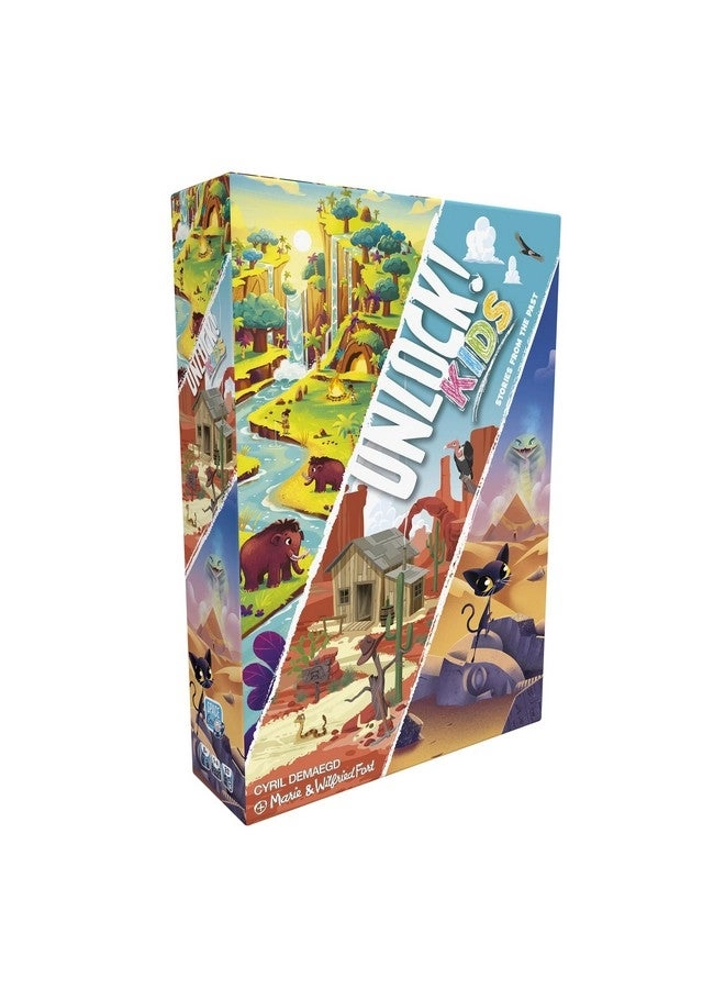 Space Cowboys Unlock! Kids: Stories from The Past - Card Game