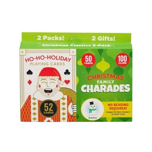 Ho Ho Holiday Cards + Family Charades