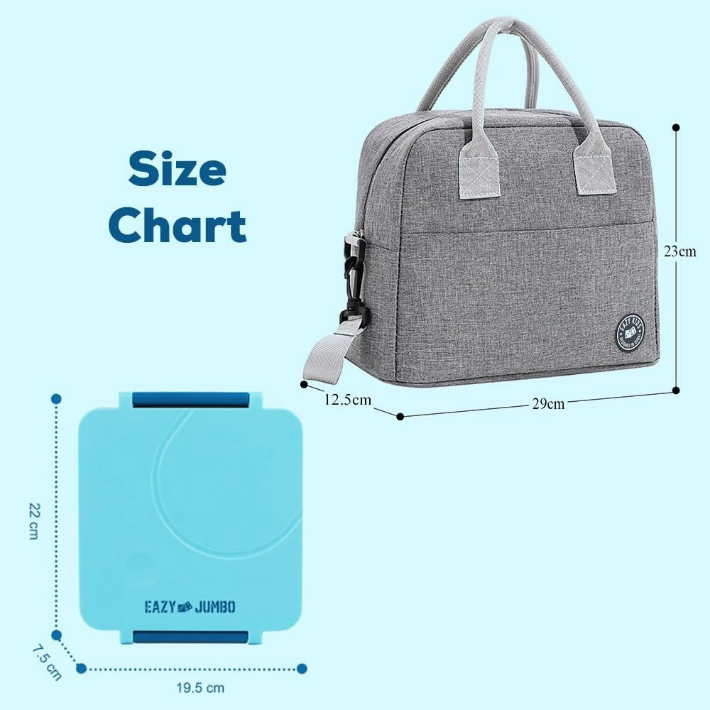 Jumbo Bento Lunch Box - 1720ml 250ml 60ml