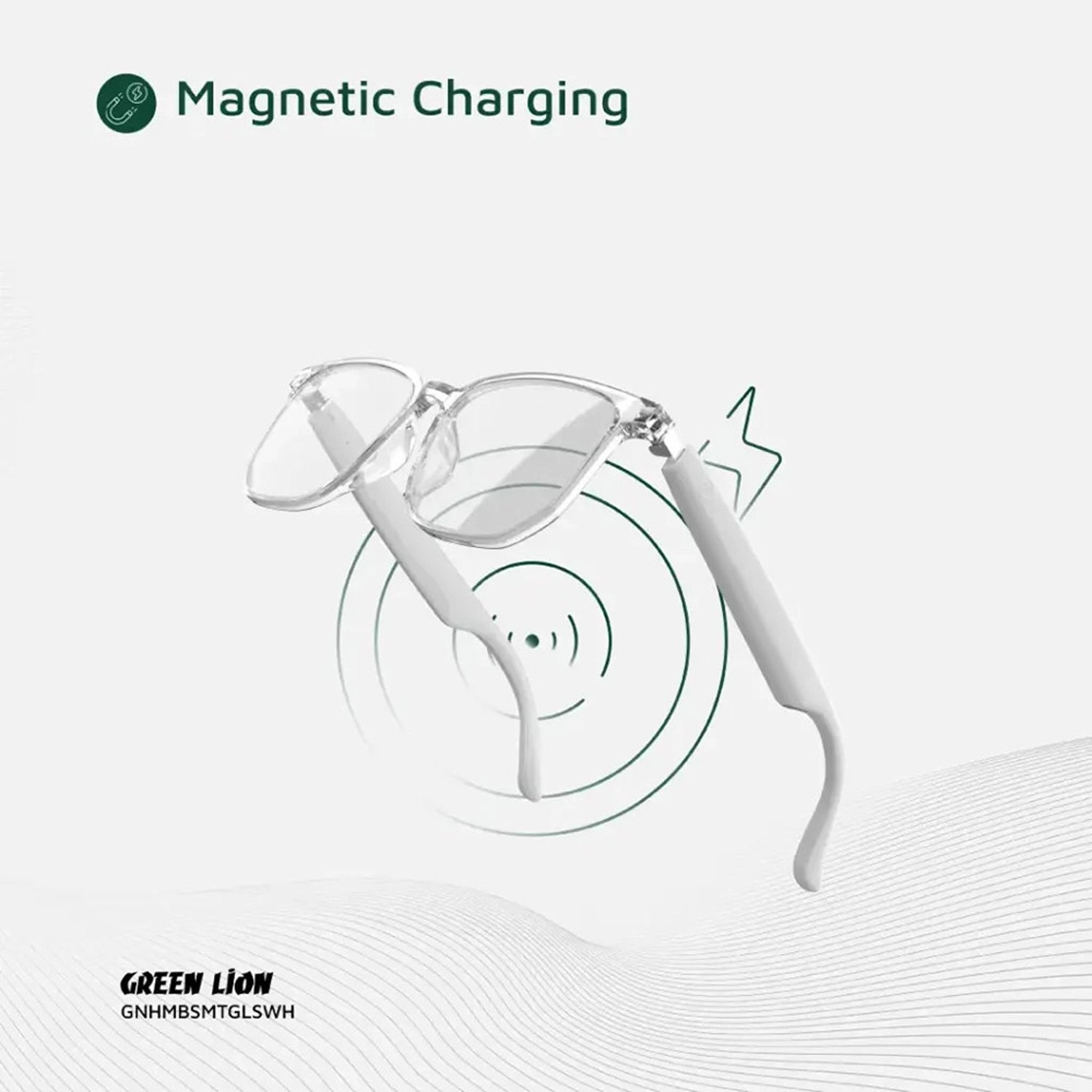 Hamburg Smart Audio Glasses - Bluetooth 5.4 5 Hours White