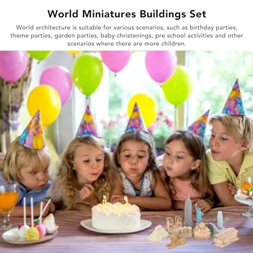 Miniature City Buildings - From Around the World Preschool