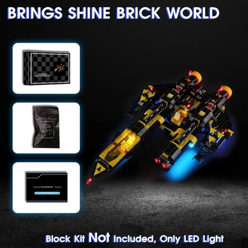 LED Light for LEGO 10355 Blacktron Renegade - Plastic 1