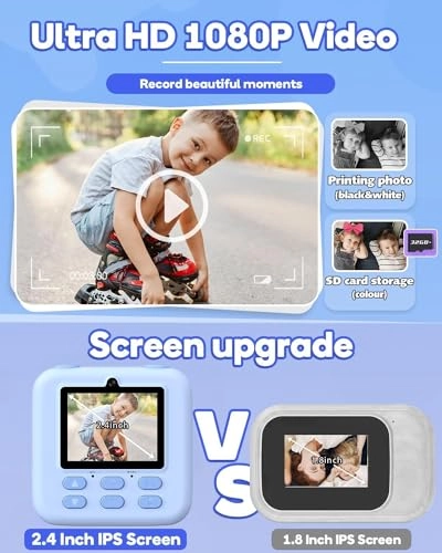 Print camera - 2.4 Inch 1080P