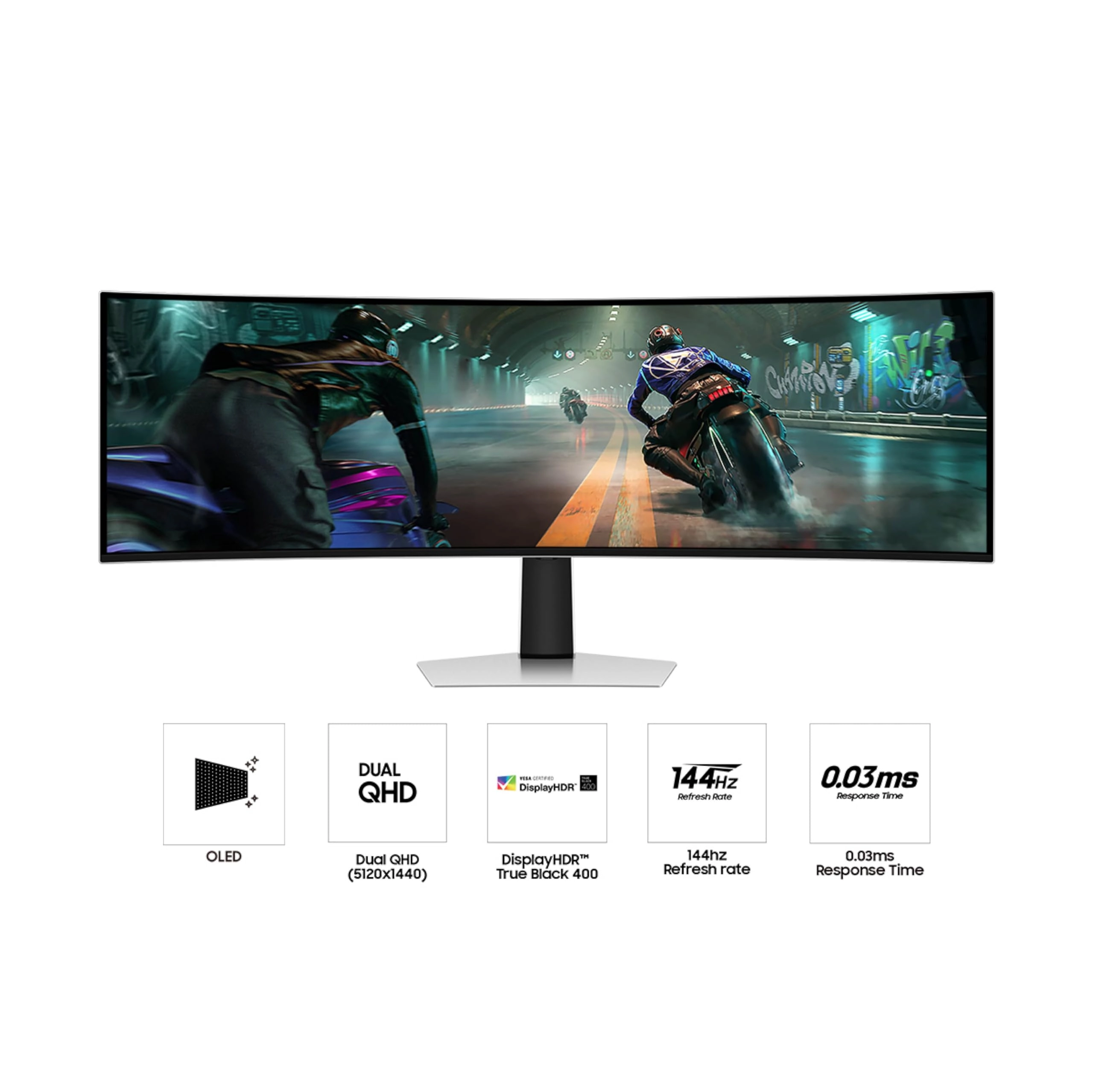 Odyssey OLED G9 - LS49DG910SNXZA 49" 5120x1440