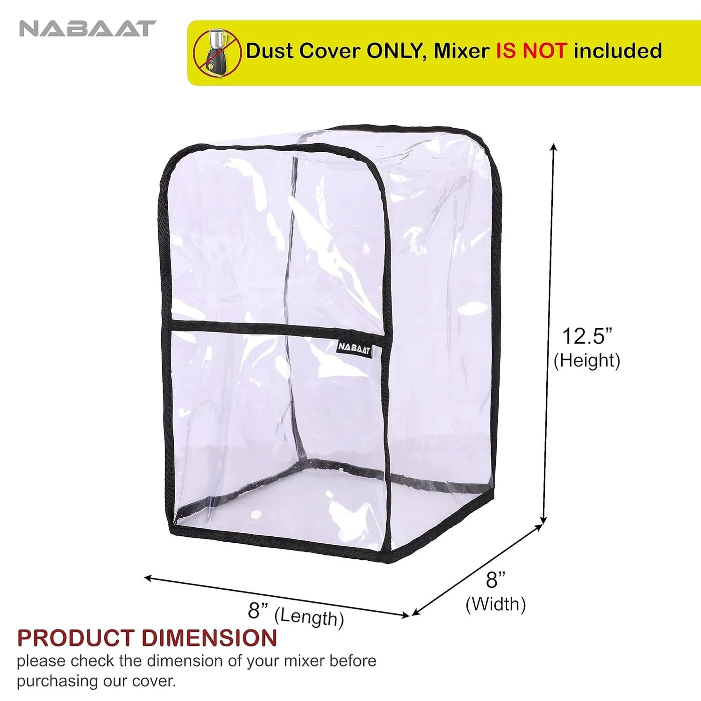 Mixer Grinder Cover - Waterproof Light Grey