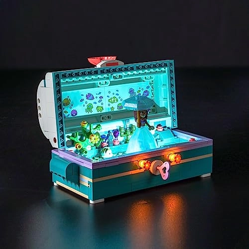 LED Lights Set for Lego 43229 Ariel's Treasure Chest - Disney Princess Lego